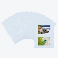 HERMA Fotosichthüllen Fotophan 10x15 cm weiß genarbt, 10 St.