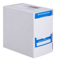 EICHNER Aufkleber Batteriewechsel ausgeführt bei,...