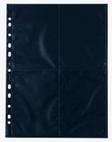 HERMA Fotosichthüllen Fotophan 10x15 cm schwarz genarbt, 10 St.