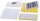 EICHNER Etikettenhalter magnetisch gelb 13,8 x 5,8 cm, 50 St.