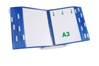 tarifold Sichttafelsystem 433301 DIN A3 blau mit 30 St....