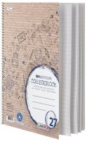 LANDRÉ® Collegeblock Recycling Lineatur 27 liniert DIN A4 Innen- und Außenrand  ( 400146722 )