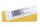 EICHNER Etikettenhalter magnetisch gelb 12,0 x 4,0 cm, 50 St.