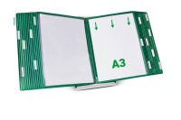 tarifold Sichttafelsystem 433305 DIN A3 grün mit 30...
