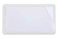 EICHNER Etikettenhalter magnetisch weiß 10,0 x 5,8 cm, 50 St.