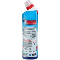 Domestos KRAFT & FRISCHE GEL WC-Reiniger OCEAN FRESH, 750 ml