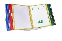 tarifold Sichttafelsystem 433309 DIN A3 farbsortiert mit...