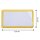 EICHNER Etikettentaschen gelb 13,8 x 5,8 cm, 50 St.