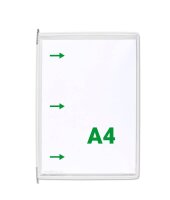 tarifold Sichttafeln DIN A4 weiß, Öffnung...