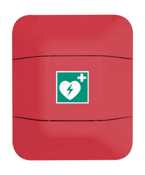 EICHNER Wandschrank für Defibrillator ohne Füllung rot