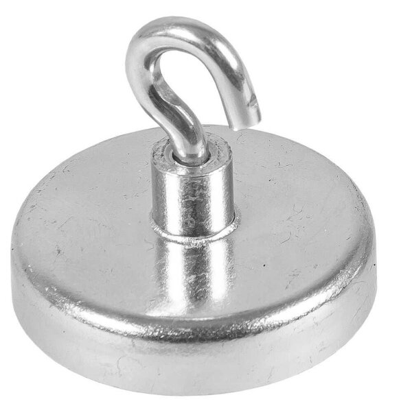EICHNER Magnethaken silber, Metall Ø 3,6 x 1,7  cm, 5 St.