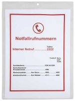 EICHNER Sichttaschen DIN A4 transparent glatt 0,20 mm, 10...