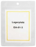 EICHNER Sichttaschen DIN A6 transparent glatt 0,20 mm, 10...