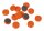 EICHNER Magnete orange, Kunststoff Ø 3,0 cm, 20 St.