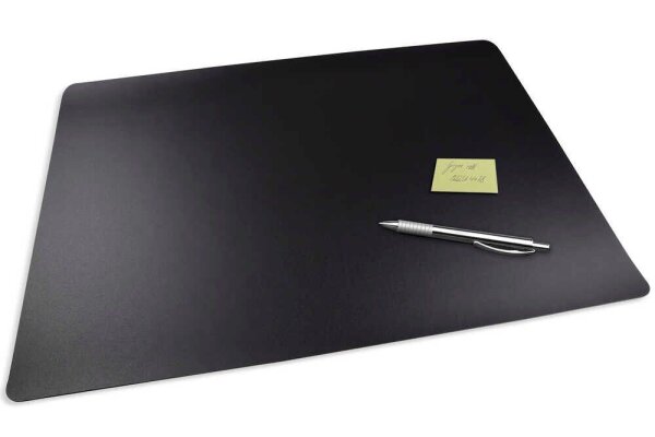 EICHNER Schreibtischunterlage schwarz Kunststoff 65,0 x 50,0 cm, 2 St.