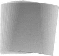 EICHNER Sichttaschen Abdeckfolie DIN A4 transparent glatt...