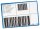 EICHNER Etikettentaschen blau 16,0 x 11,0 cm, 10 St.