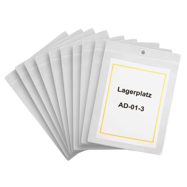 EICHNER Sichttaschen DIN A5 transparent glatt 0,20 mm, 10 St.