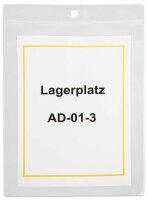 EICHNER Sichttaschen DIN A5 transparent glatt 0,20 mm, 10...