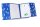 tarifold Sichttafelsystem 433501 DIN A3 blau mit 50 St. Sichttafeln, 1 St.