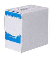 EICHNER Aufkleber Frostschutz bis minus ...ºC gesichert, blau/weiß, 250 St.