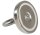 EICHNER Ösen Magnete silber, Metall Ø 4,0 x 7,8 cm, 5 St.