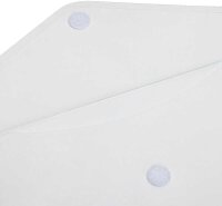 EICHNER Dokumententaschen DIN A4 quer transparent glatt,...