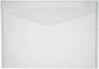 EICHNER Dokumententaschen DIN A4 quer transparent glatt, 5 St.