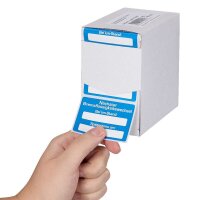 EICHNER Aufkleber Nächster Bremsflüssigkeitswechsel bei, blau/weiß, 250 St.