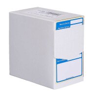 EICHNER Aufkleber Inspektion, blau/weiß, 100 St.
