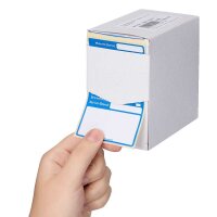 EICHNER Aufkleber Inspektion, blau/weiß, 100 St.