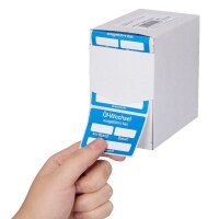 EICHNER Aufkleber Ölwechsel ausgeführt, blau/weiß, 250 St.
