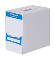 EICHNER Aufkleber Ölwechsel ausgeführt, blau/weiß, 250 St.