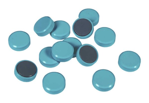 EICHNER Magnete blau, Kunststoff Ø 3,0 cm, 20 St.