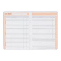 OXFORD Hausaufgabenheft Recycling Lineatur SL liniert DIN A5 ohne Rand, 48 Blatt, 1 St.