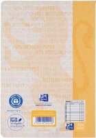 OXFORD Hausaufgabenheft Recycling Lineatur SL liniert DIN A5 ohne Rand, 48 Blatt, 1 St.