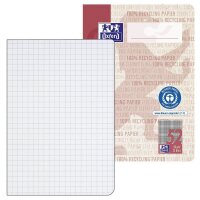 OXFORD Schulhefte Recycling Lineatur 52 kariert DIN A6...