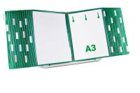 tarifold Sichttafelsystem 433505 DIN A3 grün mit 50...
