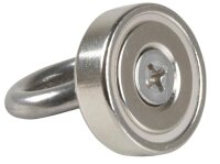 EICHNER Ösen Magnete silber, Metall Ø 2,5 x...
