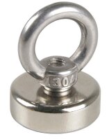 EICHNER Ösen Magnete silber, Metall Ø 2,5 x 7,7 cm, 5 St.