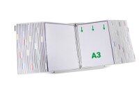 tarifold Sichttafelsystem 433602 DIN A3 weiß mit 60...