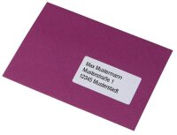 HERMA Adressetiketten 4302 weiß 67,0 x 35,0 mm, 250 Etiketten