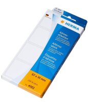 HERMA Adressetiketten 4302 weiß 67,0 x 35,0 mm, 250 Etiketten