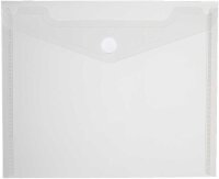 EICHNER Dokumententaschen DIN A5 quer transparent glatt, 5 St.