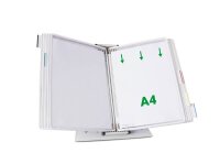 tarifold Sichttafelsystem 434102 DIN A4 weiß mit 10...