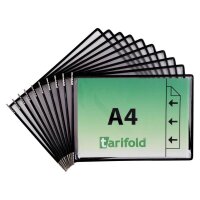 tarifold Sichttafeln mit 5 Aufsteckreitern DIN A4 quer...