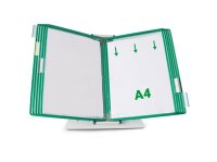 tarifold Sichttafelsystem 434105 DIN A4 grün mit 10...