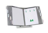 tarifold Sichttafelsystem 434200 DIN A4 grau mit 20 St....