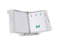 tarifold Sichttafelsystem 434202 DIN A4 weiß mit 20...