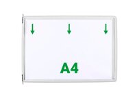 tarifold Sichttafeln mit 5 Aufsteckreitern DIN A4 quer...